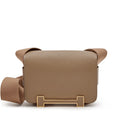 Geta Grey brown Mysore goatskin gold jewelry and hardware