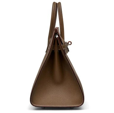 Etoupe Epsom Birkin 25 Sellier Palladium Hardware