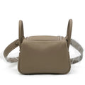 Lindy 26 Etoupe Clemence Silver Hardware