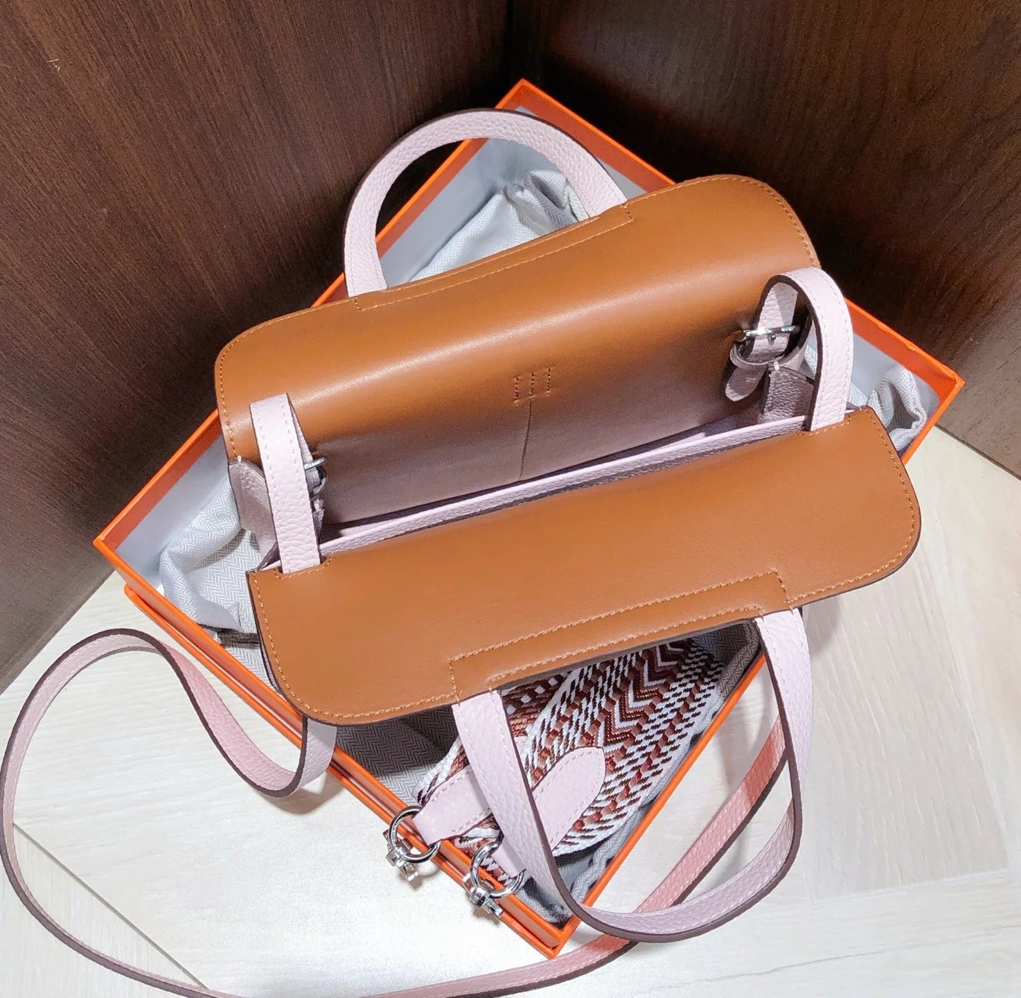 Halzan 25 Verso - Mauve Pale Clemence / Gold Swift | Palladium Hardware