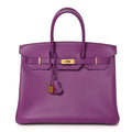 Birkin bag made of extremely Epsom Birkin 35 Anemone