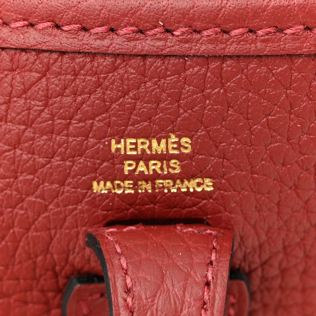 Evelyne III TPM Rouge Taurillon Clemence