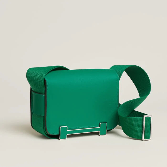 Geta Vert Vertigo Bag Mysore goatskin gold jewelry and hardware