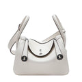 Dr. Lindy's Lychee Pattern Handbag with Silver Hardware