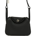 Mini Lindy II Black Clemence Palladium Hardware