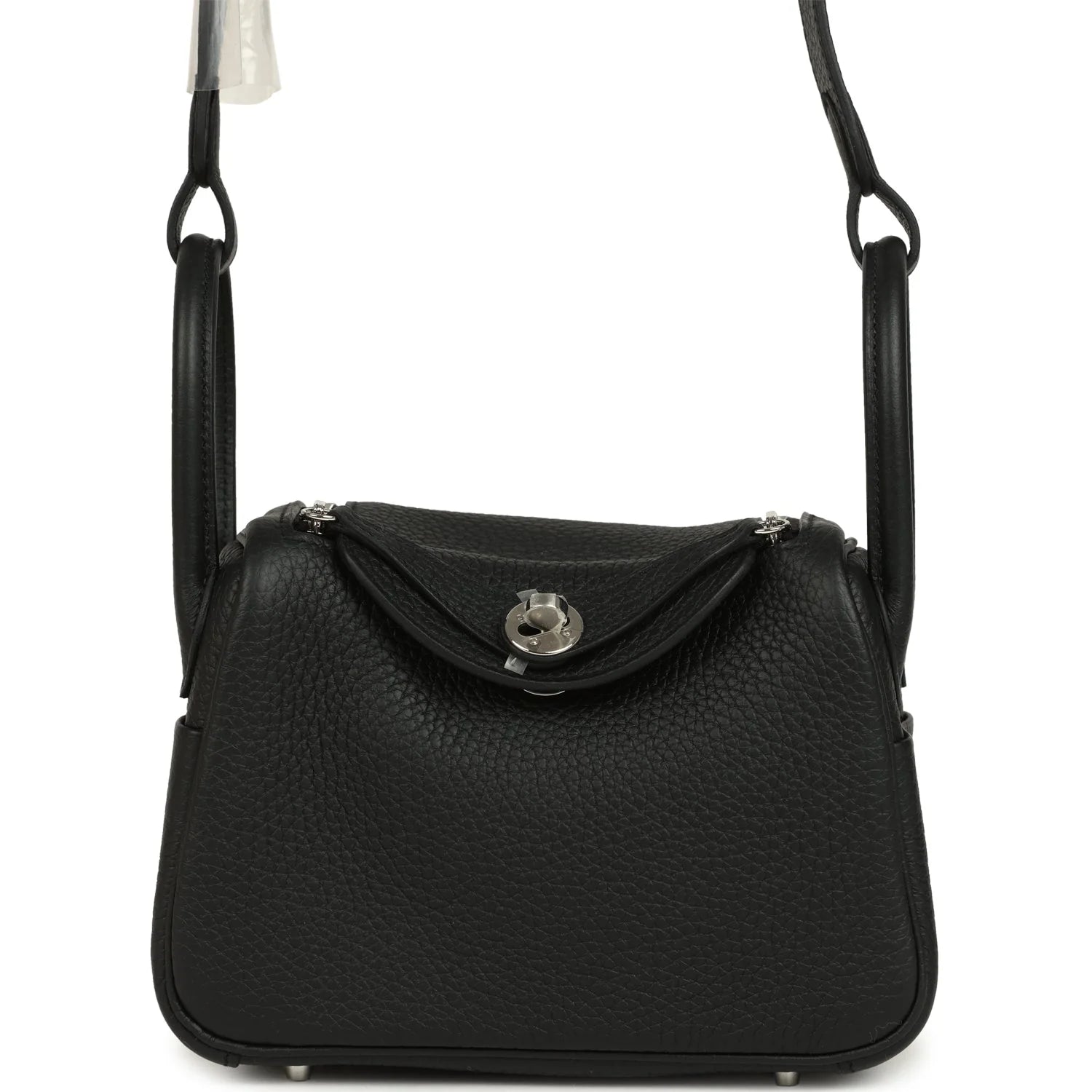 Mini Lindy II Black Clemence Palladium Hardware