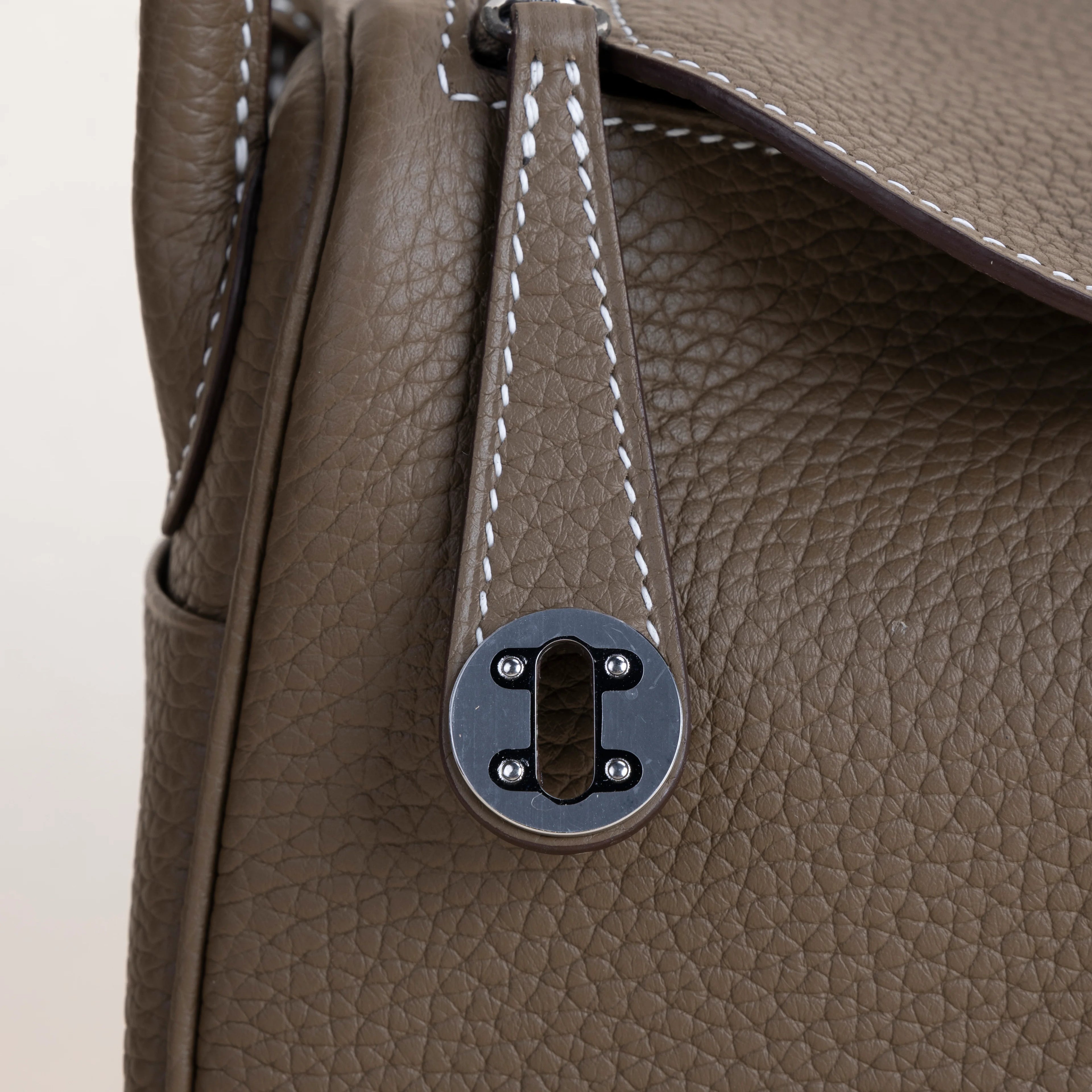 Mini Lindy Clemence leather CK18 EtoupePHW