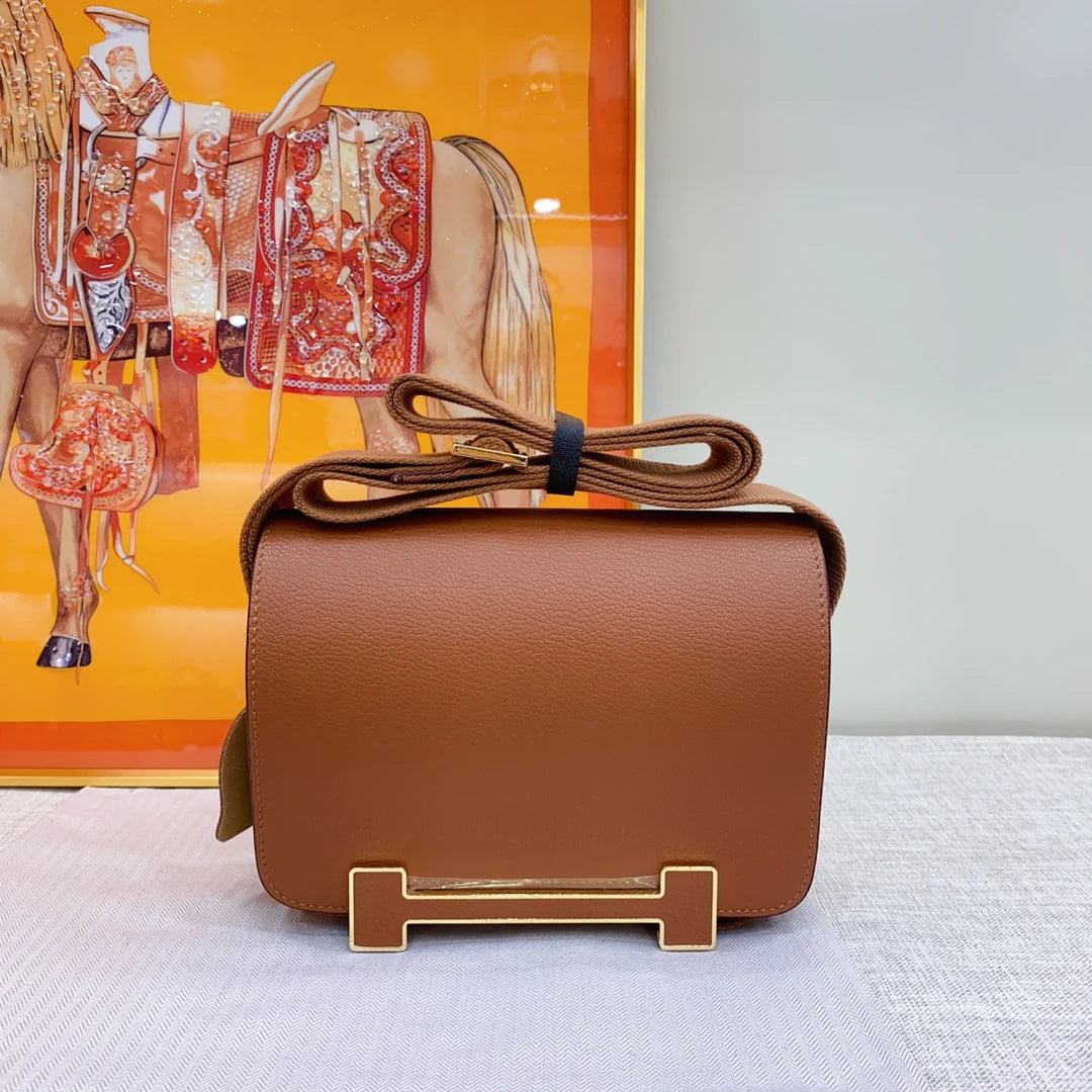 Geta Caramel Chevre Mysore Gold Hardware