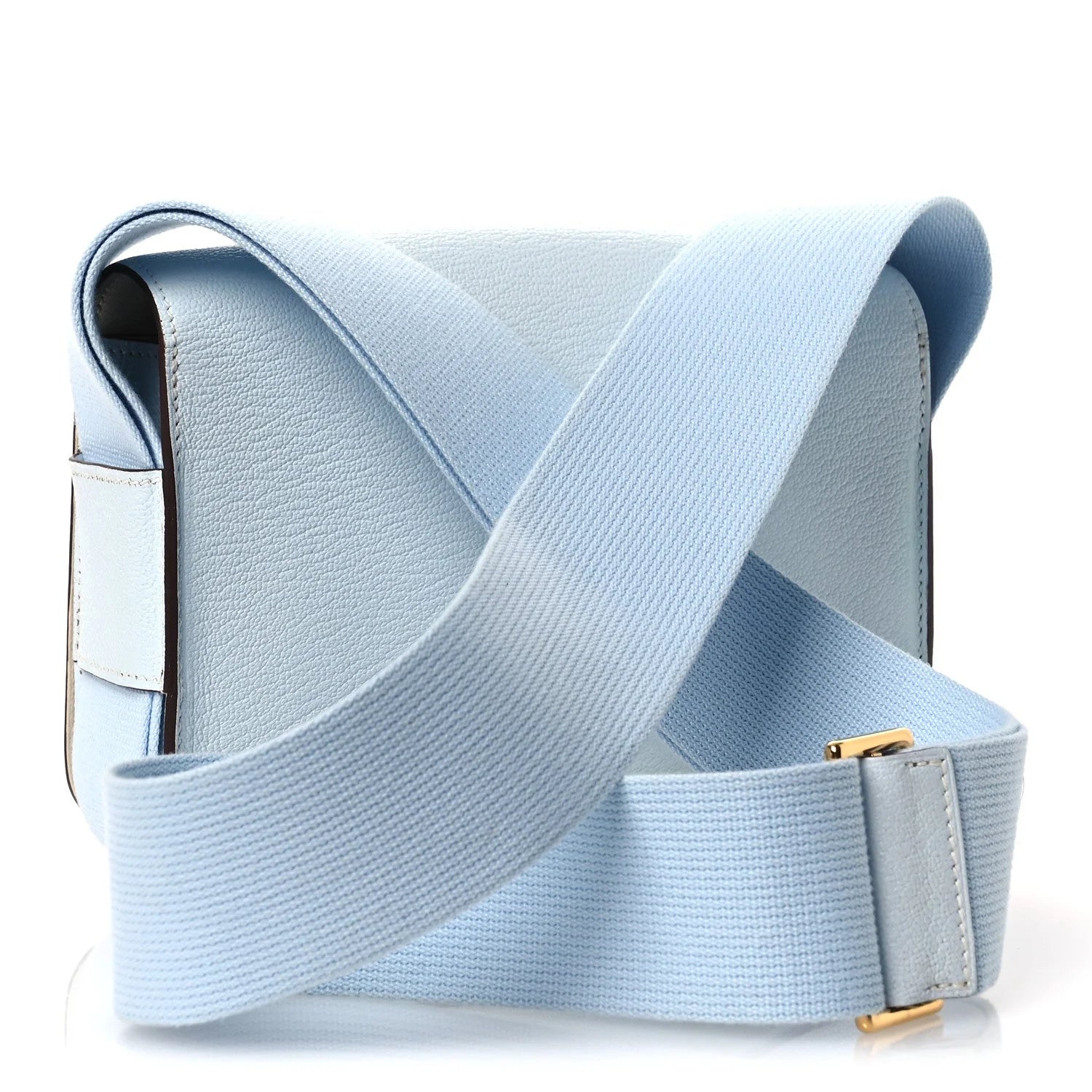 Geta Chevre Mysore Verso Bleu Brume Nata Goatskin