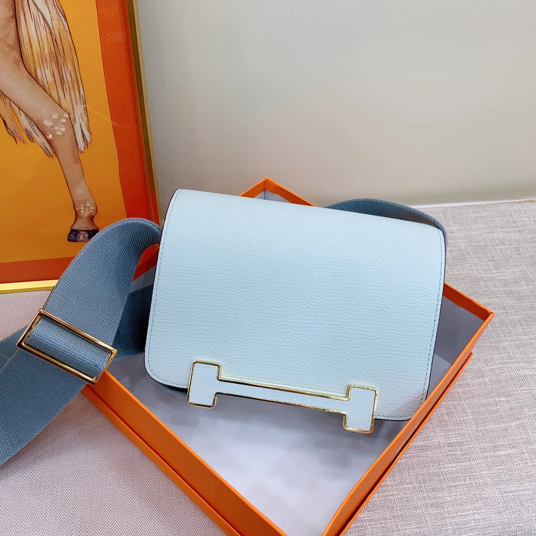 Geta Chevre Mysore Verso Bleu Brume Nata Goatskin