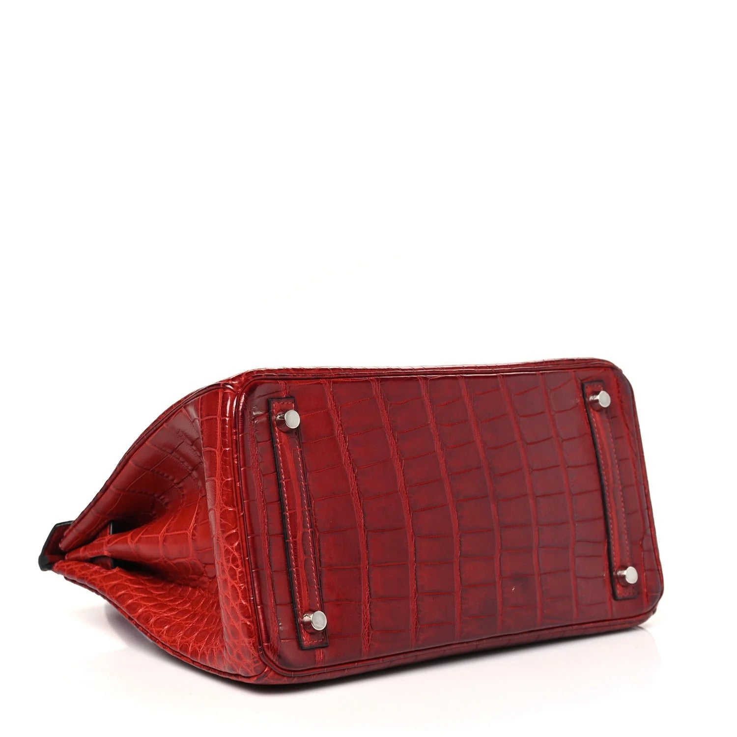 Birkin 30 Rouge Matte Alligator Gold Hardware