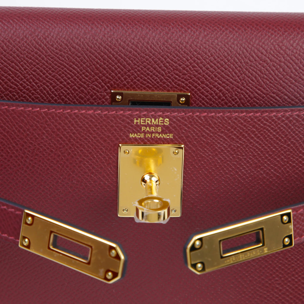 Kelly To Go Evercolor Leather Handheld Crossbody Palladium Hardware