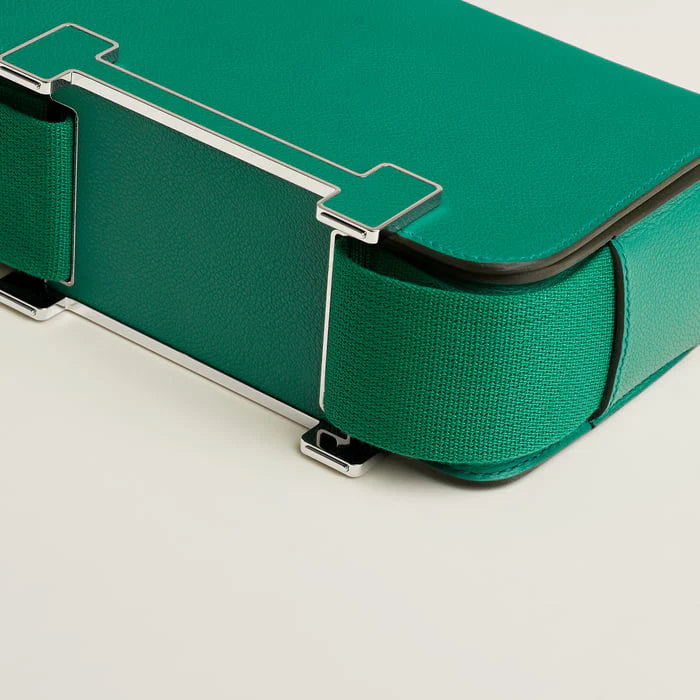 Geta Vert Vertigo Bag Mysore goatskin gold jewelry and hardware
