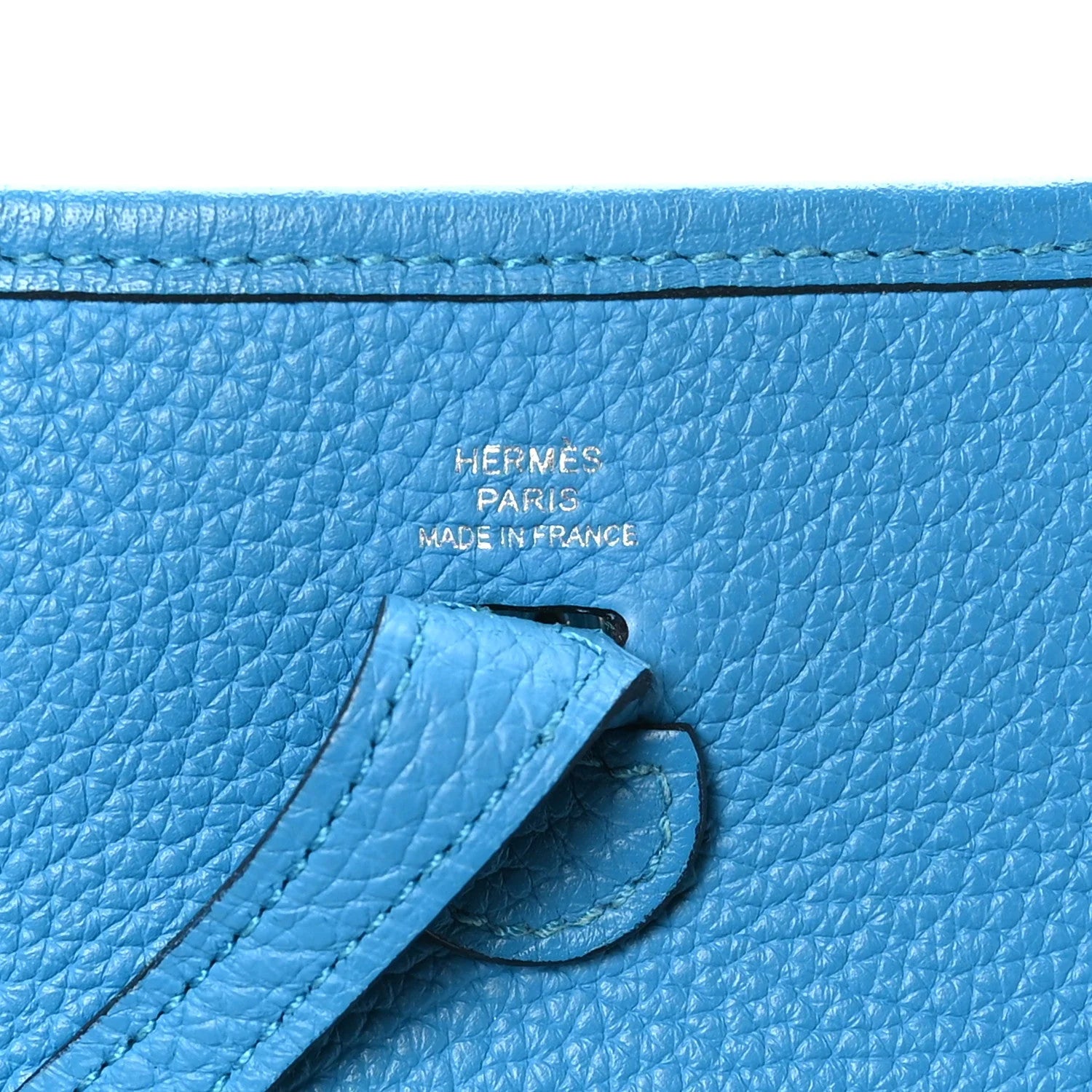 Evelyne TPM Bleu Zanzibar Taurillon Clemence