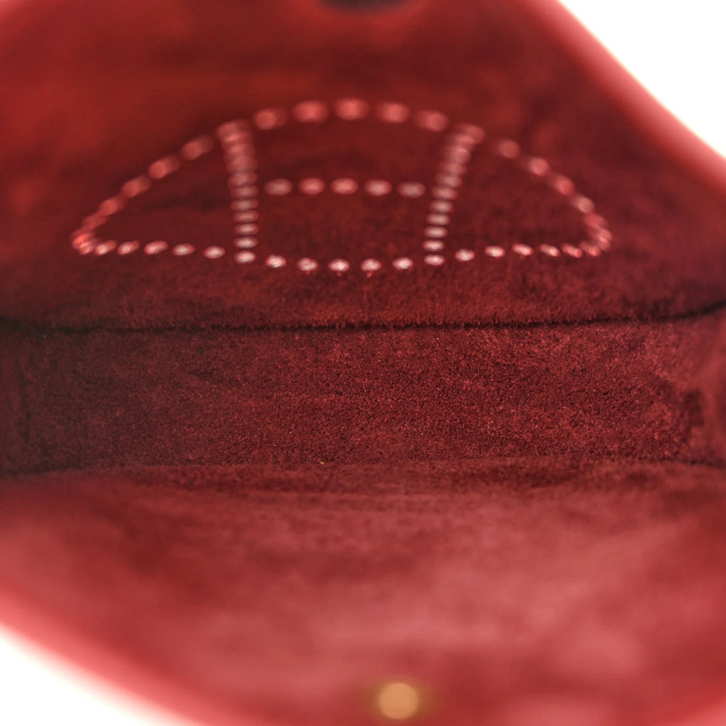 Evelyne III TPM Rouge Taurillon Clemence