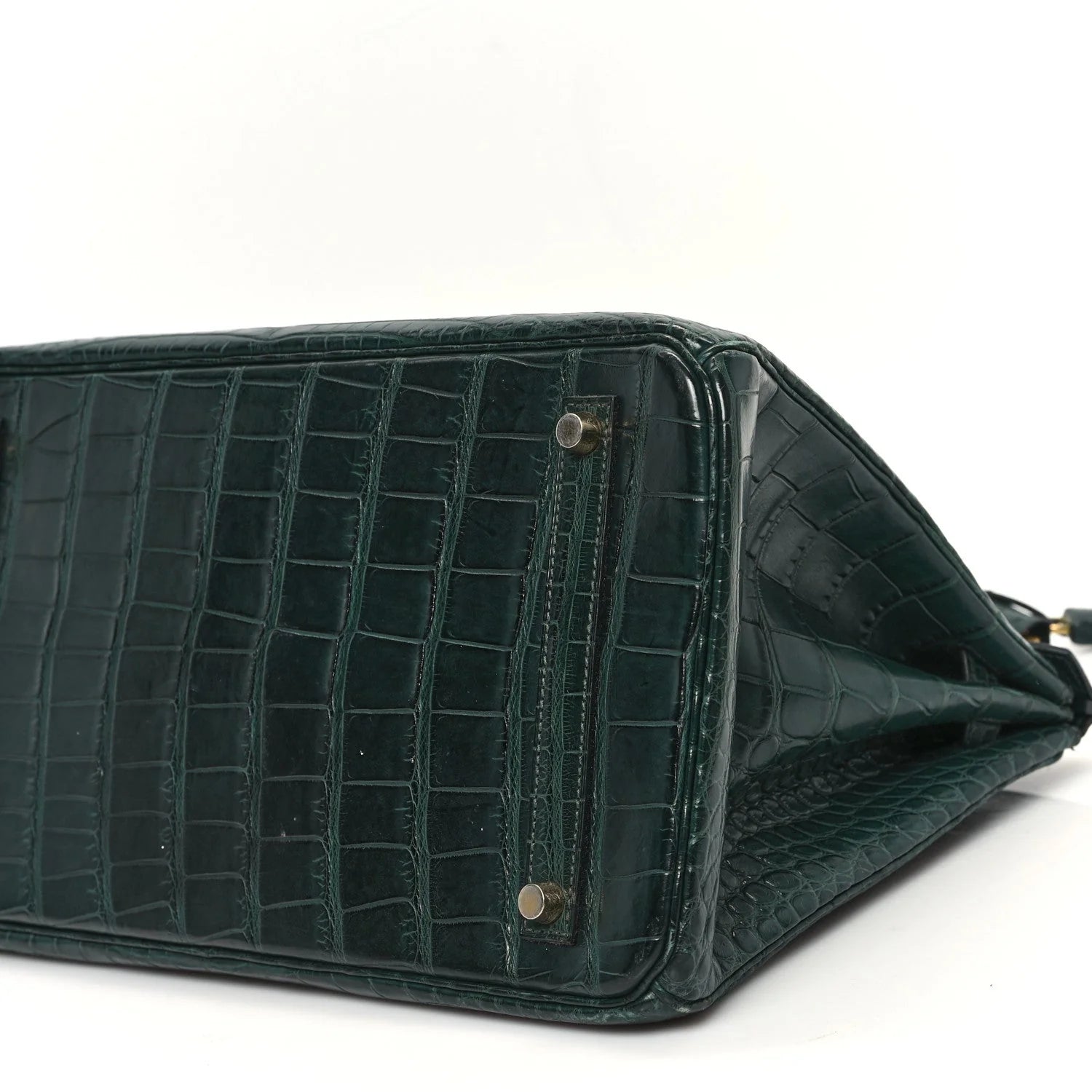 Birkin Vert Titien Matte Alligator Gold Hardware