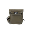Kelly Jump Backpack Etoupe Swift with Palladium Hardware