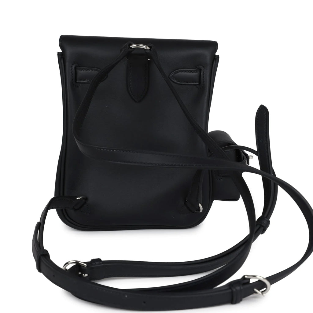 Kelly Jump Backpack Black Swift Palladium Hardware
