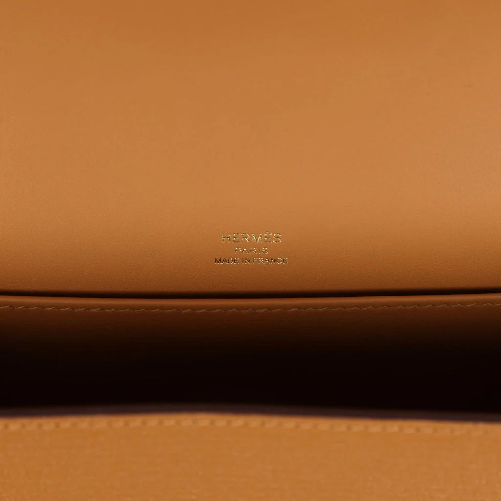 Geta Caramel Chevre Mysore Gold Hardware