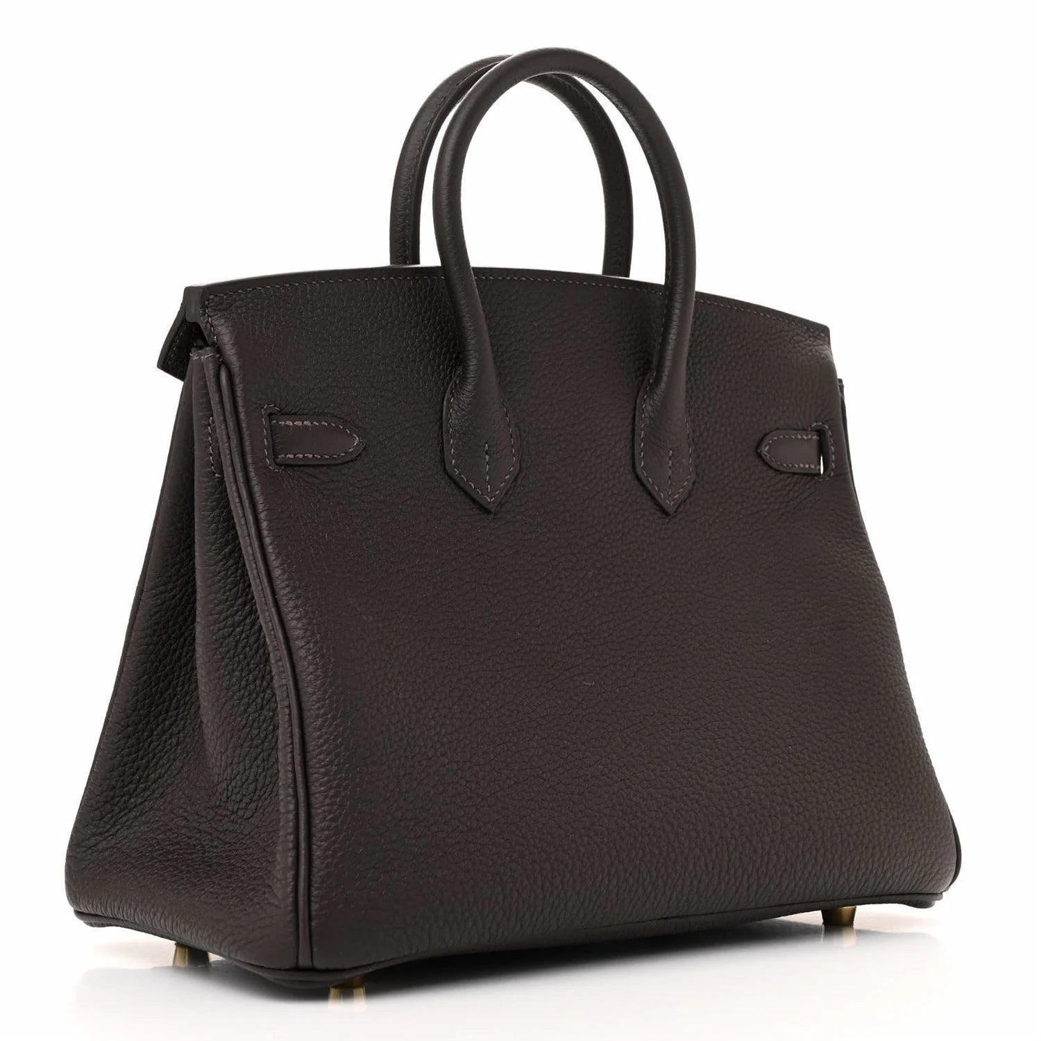 Birkin 25 Togo handbag is made of extremely soft calfskin