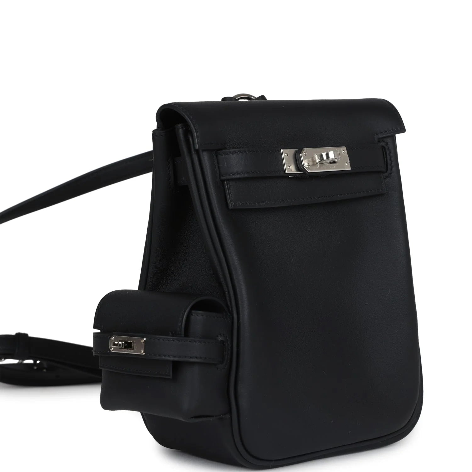 Kelly Jump Backpack Black Swift Palladium Hardware