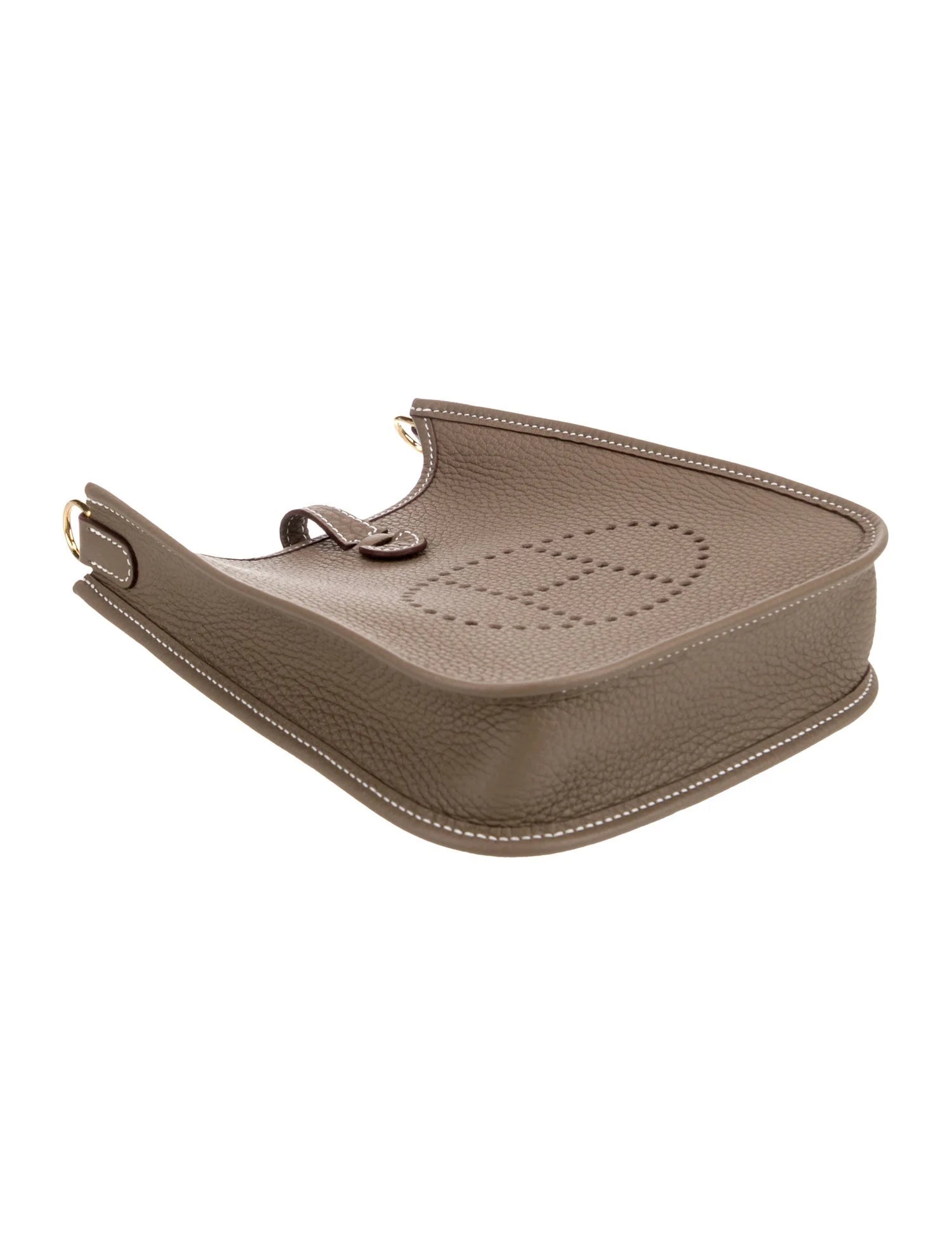 Evelyne TPM Clemence Étoupe & Bleu Indigo Clemence Leather