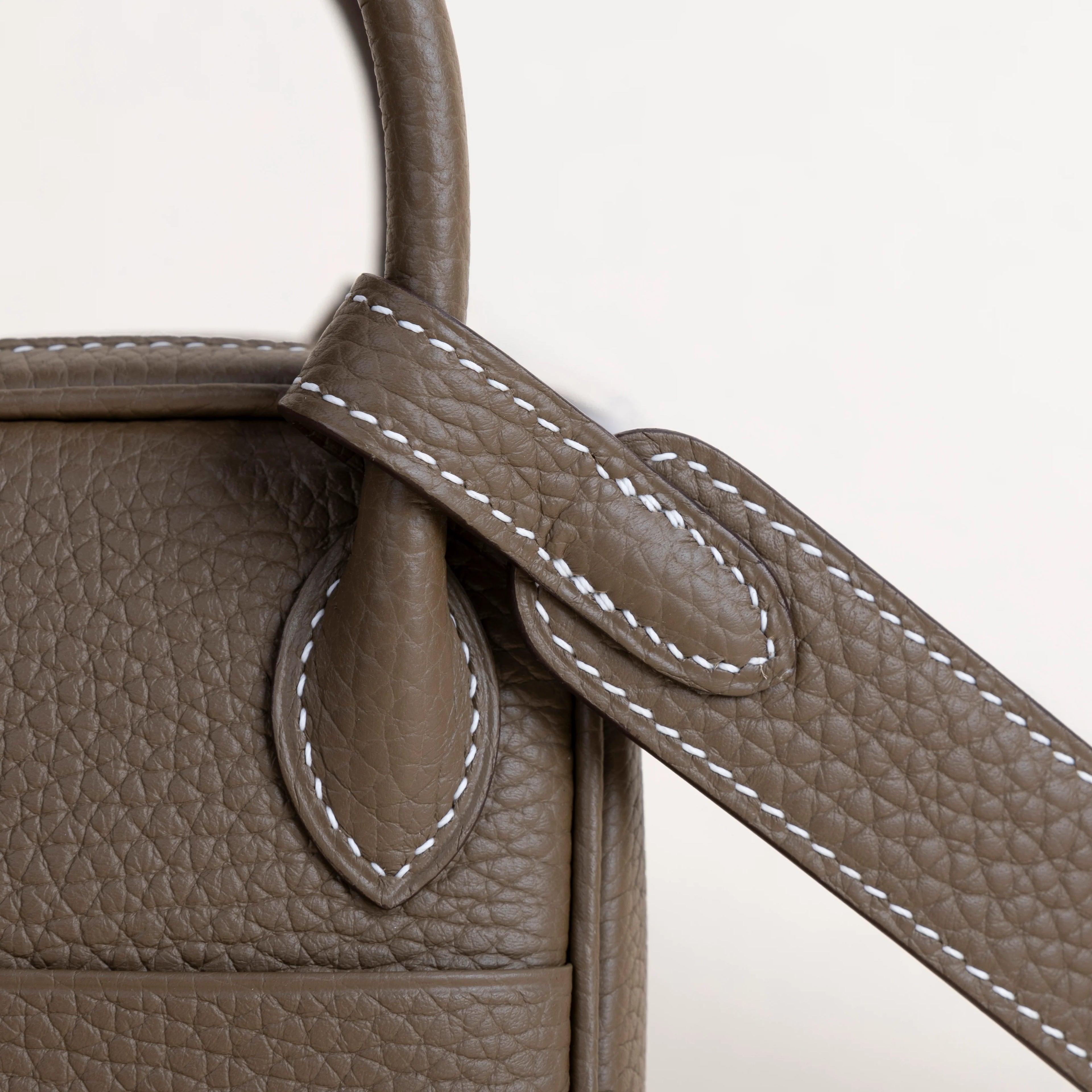 Mini Lindy Clemence leather CK18 EtoupePHW