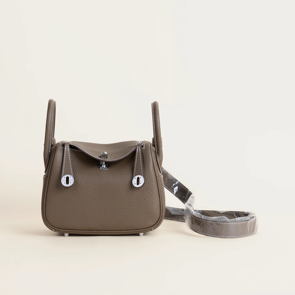 Mini Lindy Clemence leather CK18 EtoupePHW